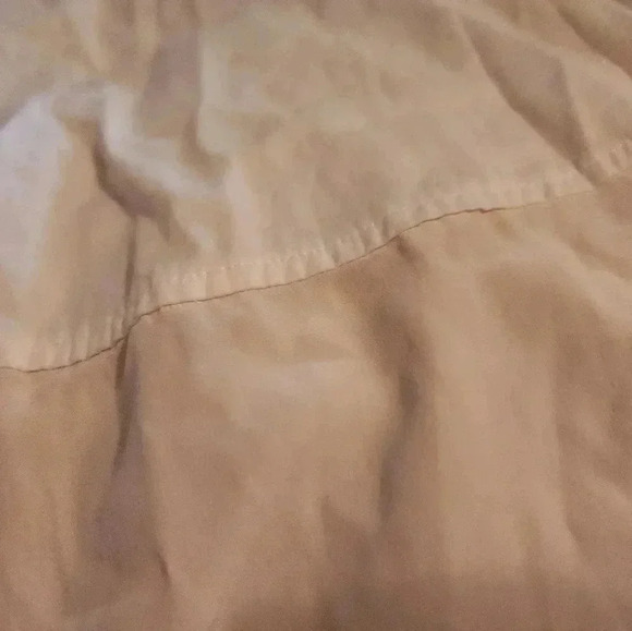 MADEWELL white cream sleeveless blouse crewneck professional romantic flirty - Picture 5 of 9